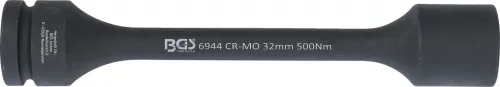 BGS technic Torziós levegős dugókulcs hatszögletű | 25 mm (1") | 32 mm | 500 Nm (BGS 6944)