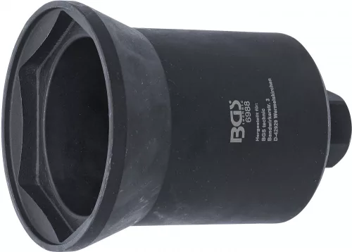 BGS technic Tengelyanya dugókulcs | Hatszög | Mercedes-Benz pótkocsi tengelyhez | 95 mm (BGS 6988)