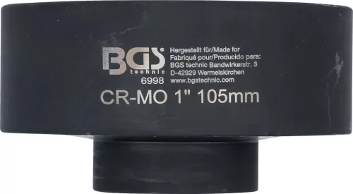 BGS technic Dugókulcs kerékagyanyához | hatszögletű | DAF, Volvo | 105 mm (BGS 6998)