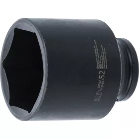   BGS technic Levegős dugókulcs hatszögletű | 12,5 mm (1/2") | 52 mm (BGS 70012)
