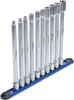 BGS technic E-Torx dugókulcs készlet extra hosszú, 3/8”, E6–E20, 10 részes XXL ( 200 mm ) (BGS 70026)