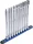 BGS technic E-Torx dugókulcs készlet extra hosszú, 3/8”, E6–E20, 10 részes XXL ( 200 mm ) (BGS 70026)