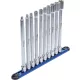 BGS technic E-Torx dugókulcs készlet extra hosszú, 3/8”, E6–E20, 10 részes XXL ( 200 mm ) (BGS 70026)