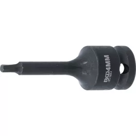   BGS technic Csavarkiszedő | Belső négyszögletű behajtófej 12,5 mm (1/2") | meghibásodott 4 mm-es imbuszcsavarokhoz (BGS 7004-4)