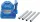 BGS technic Hidraulikus palackemelő | extra lapos | 10 t (BGS 70041)