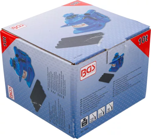 BGS technic Hidraulikus palackemelő | extra lapos | 10 t (BGS 70041)