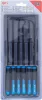 BGS technic Extra hosszú kampó- és szúrószerszám készlet kábelvezetéshez és kárpitozáshoz, 245 mm, 6 részes (BGS 70046)
