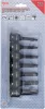 BGS technic Csavarkiszedő készlet | 12,5 mm (1/2") | hibás belső hatszögletű csavarokhoz 4 - 12 mm | 7 darabos (BGS 7004)