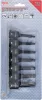 BGS technic Csavarkiszedő készlet | 12,5 mm (1/2") | hibás belső hatszögletű csavarokhoz 4 - 12 mm | 7 darabos (BGS 7004)