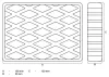 BGS technic Gumipogácsa | csápos emelőhöz | 160 x 120 x 30 mm (BGS 7006)