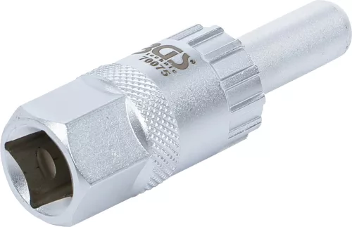 BGS technic Zárógyűrű-betét | központosító csappal | 12 mm-es gyorskioldású tengelyekhez (70075)