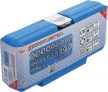 BGS technic Dugókulcs-készlet, E-profil | 6,3 mm (1/4") / 12,5 mm (1/2") meghajtás | E4 - E24 | 28 db. (BGS 70099)