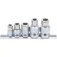 BGS technic Bitadapter-készlet rögzítő golyóval | 6,3 mm (1/4") / 10 mm (3/8") / 12,5 mm (1/2") meghajtás | 5 db. (BGS 70103)