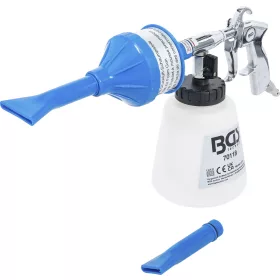  BGS technic Pneumatikus habosító pisztoly autómosáshoz és kárpittisztításhoz, 1 liter, 6 bar (70118)