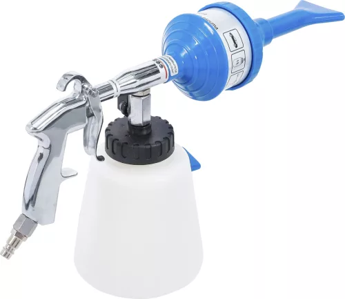 BGS technic Pneumatikus habosító pisztoly autómosáshoz és kárpittisztításhoz, 1 liter, 6 bar (70118)