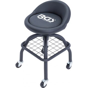   BGS technic Szerelőszék | 4 görgős | magasságban állítható | 540 - 680 mm (BGS 70145)