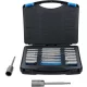BGS technic Fúrógépbe fogható dugókulcs készlet, hatszög, extra hosszú, 1/4", 5,5-19 mm, 15 darabos (BGS 70147)