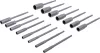 BGS technic Fúrógépbe fogható dugókulcs készlet, hatszög, extra hosszú, 1/4", 5,5-19 mm, 15 darabos (BGS 70147)