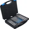 BGS technic Fúrógépbe fogható dugókulcs készlet, hatszög, extra hosszú, 1/4", 5,5-19 mm, 15 darabos (BGS 70147)