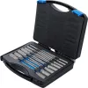 BGS technic Fúrógépbe fogható dugókulcs készlet, hatszög, extra hosszú, 1/4", 5,5-19 mm, 15 darabos (BGS 70147)
