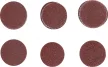 BGS technic Csiszolópapír excenteres csiszolóhoz | Ø 30 mm | K 60 - 80 - 120 | 30 darabos (BGS 70193)