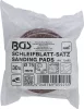 BGS technic Csiszolópapír excenteres csiszolóhoz | Ø 75 mm | K 60 - 80 - 120 | 30 darabos (BGS 70195)