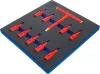 BGS technic Műhelykocsi-betét 2/3: VDE behajtófej készlet, 1/2", Torx T20-T55, 10 darabos (BGS 70217)