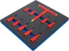 BGS technic Műhelykocsi-betét 2/3: VDE behajtófej készlet, 1/2", Torx T20-T55, 10 darabos (BGS 70217)