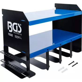   BGS technic Szerszámtartó fali polc | akkumulátoros szerszámokhoz (70332)