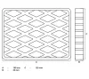 BGS technic Gumipogácsa | csápos emelőhöz | 160 x 120 x 20 mm (BGS 7036)