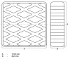 BGS technic Gumipogácsa | csápos emelőhöz | 116,5 x 116,5 x 36,5 mm (BGS 7037)