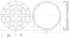 BGS technic Gumipogácsa | csápos emelőhöz | Ø 130 mm (BGS 7044)