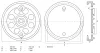 BGS technic Gumipogácsa | csápos emelőhöz | Ø 120 mm (BGS 7053)