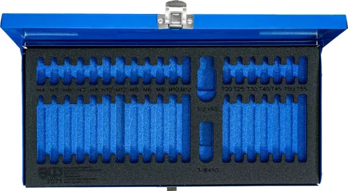 BGS technic Üres fémdoboz a BGS 7071 kombinált bit készlethez (BGS 7071-LEER)