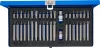 BGS technic Bitkészlet imbusz, Torx és XZN profilokkal, 3/8” és 1/2” adapterrel, 40 részes (BGS 7071)