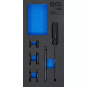   BGS technic Műhelykocsi-betét 1/3: szerszámkészlet hengerfejtömítés beállításához, VAG (BGS 70958)