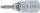 BGS technic Sérült csavarkiszedő bitfej, 1/4", Torx T10 (BGS 7098-T10)