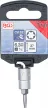 BGS technic Sérült csavarkiszedő bitfej, 1/4", Torx T10 (BGS 7098-T10)