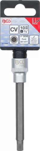 BGS technic Speciális bitbetét, 3/8", Belső fogazású (XZN), Ford Power Shift DPS6 / 6DCT250 típushoz (70986)