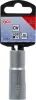 BGS technic Speciális dugókulcs, hasított, 3/8", 14 mm (BGS 70988-14)