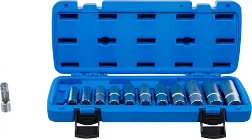 BGS technic Speciális dugókulcskészlet, hasított, 3/8", 5-19 mm, 12 darabos (BGS 70988)