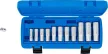BGS technic Speciális dugókulcskészlet, hasított, 3/8", 5-19 mm, 12 darabos (BGS 70988)