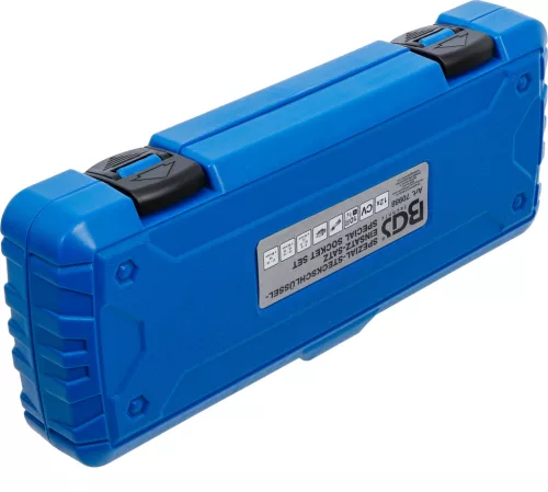 BGS technic Speciális dugókulcskészlet, hasított, 3/8", 5-19 mm, 12 darabos (BGS 70988)