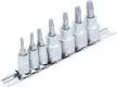 BGS technic Sérült csavarkiszedő készlet, 1/4" / 3/8", Torx, T10-T40, 7 darabos (BGS 7098)