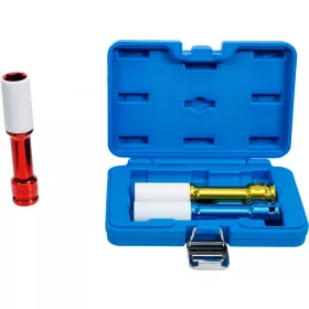   BGS technic 3 részes levegős dugókulcs készlet műanyag borítással 1/2", 17-19-21mm, 150mm hosszú (BGS 7100)