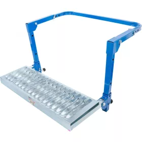  BGS technic Gumiabroncsra szerelhető összehajtható fellépő, állítható, kisteherautókhoz és 4x4-es járművekhez (BGS 71002)