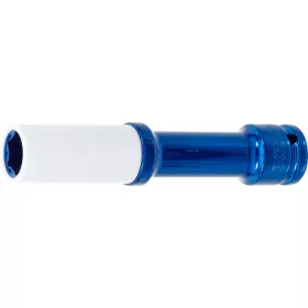   BGS technic Extra hosszú gépi kerékcsavar dugókulcs alufelnihez, 1/2”, 17 mm, 150 mm (BGS 7101)