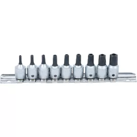   BGS technic Behajtófej-készlet | 6,3 mm (1/4") | TS-profil (Torx Plus) furattal | 9 darabos (71020)