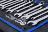 BGS technic Csillag-villáskulcs készlet, 8–19 mm, 12 részes, feltekerhető tartóban (BGS 71023)