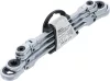 BGS technic Csuklós dupla racsnis E-Torx csillagkulcs készlet, E6–E24, 4 részes (BGS 71028)